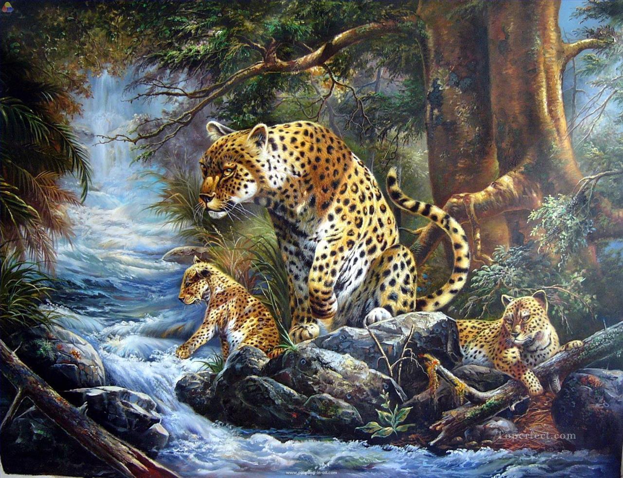leopard 28 Oil Paintings